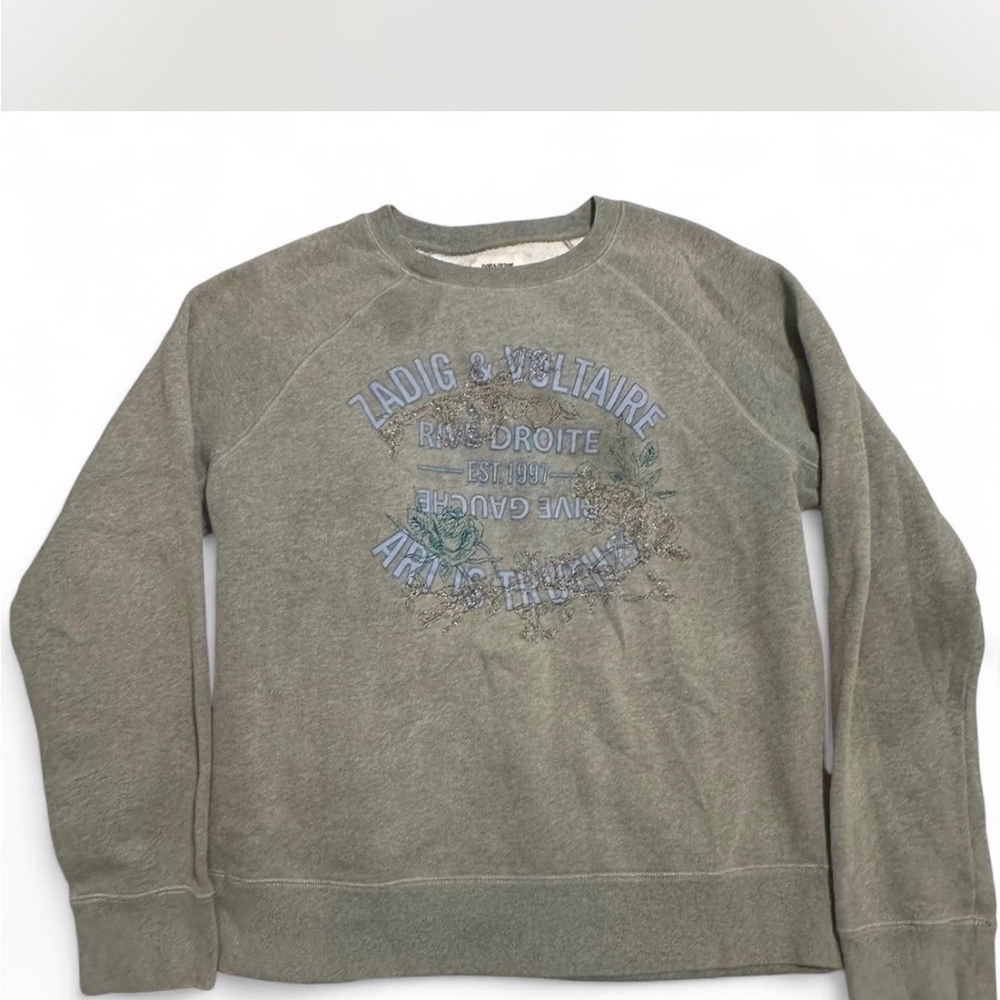 Zadig & Voltaire grey Crewneck Sweater